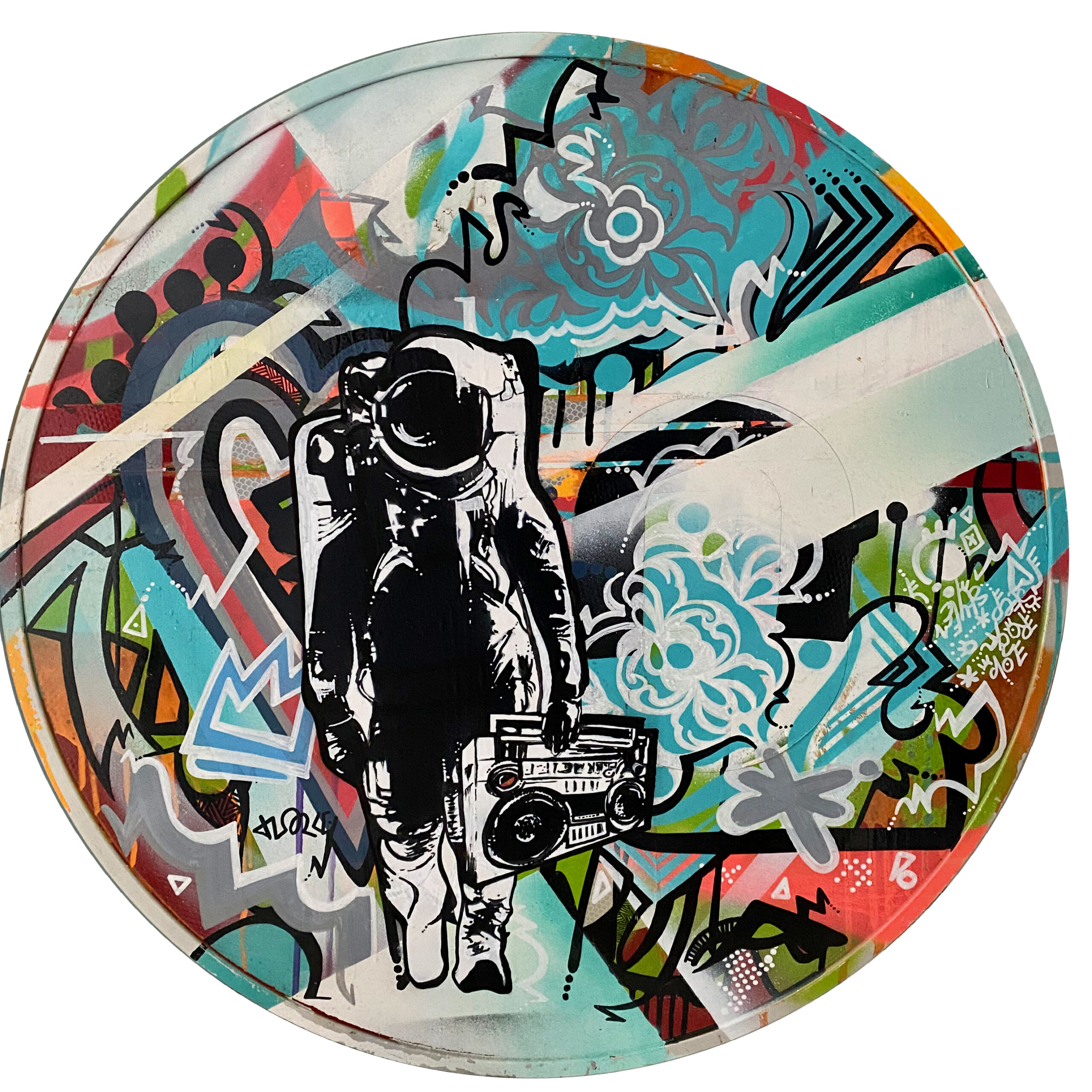 florkey-astronaute-gettoblaster-detoure